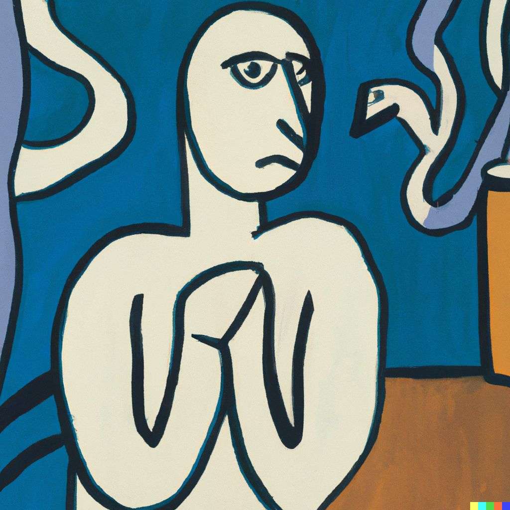 a representation of anxiety, painting by Henri Matisse